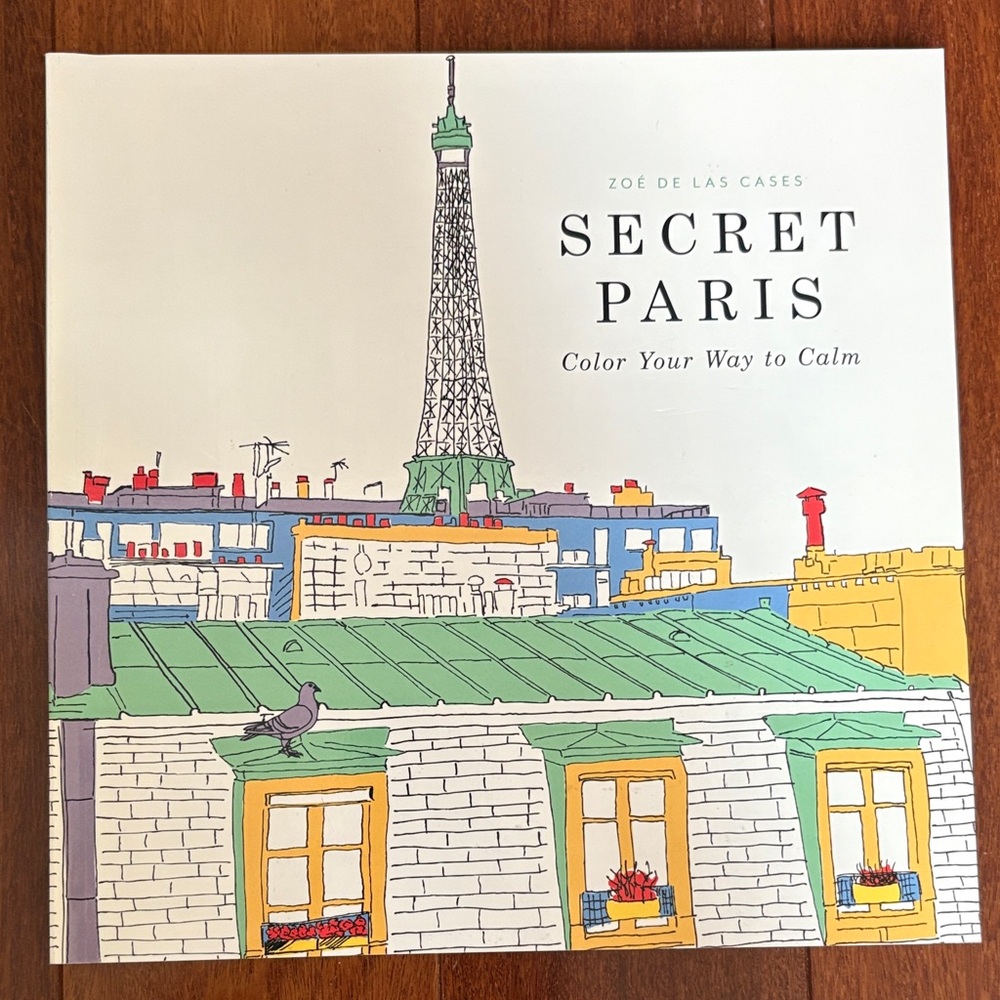 Secret Paris Coloring Book